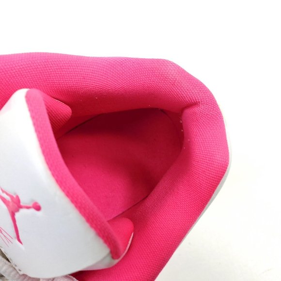 Jordan Flight Origin 2 Girls Shoes Size 7.5Y White Pink Sneakers 718075-100 - Picture 5 of 10